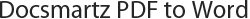 Docsmartz PDF to Word